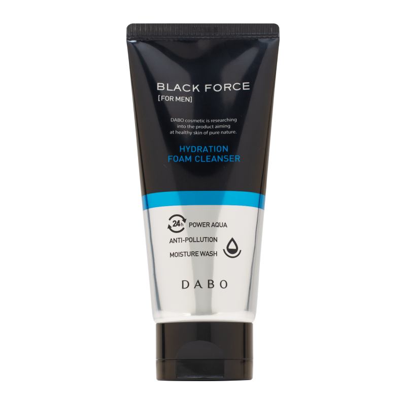 Пенка для умывания для мужчин DABO Black Force For Men Hydration Foam Cleanser