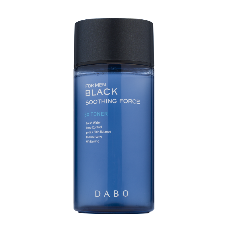 Смягчающий тонер для мужчин DABO For Man Black Soothing Force 5X Toner