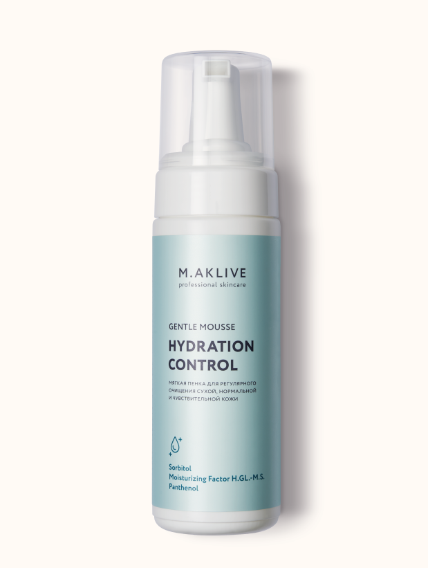 

M.Aklive Gentle Mousse Hydration Control + Cleansing