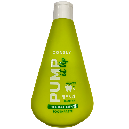 Consly Pump It Up Herbal Mint Toothpaste