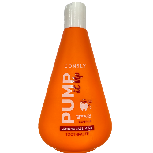 

Consly Pump It Up Lemongrass Mint Toothpaste