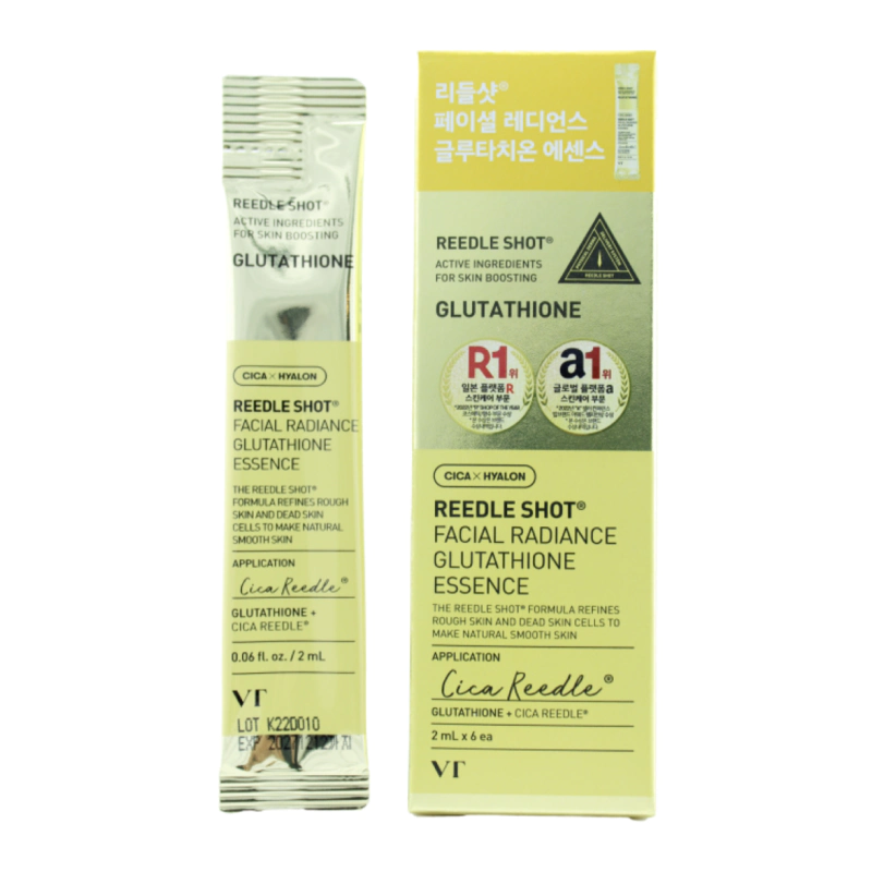 VT Cosmetics Reedle Shot Facial Radiance Glutathione Essence