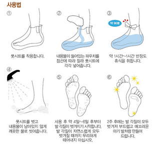 The Face shop Smile Foot Peeling