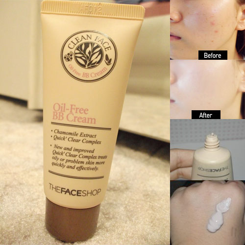 The Face Shop Clean Face Oil Control BB Cream