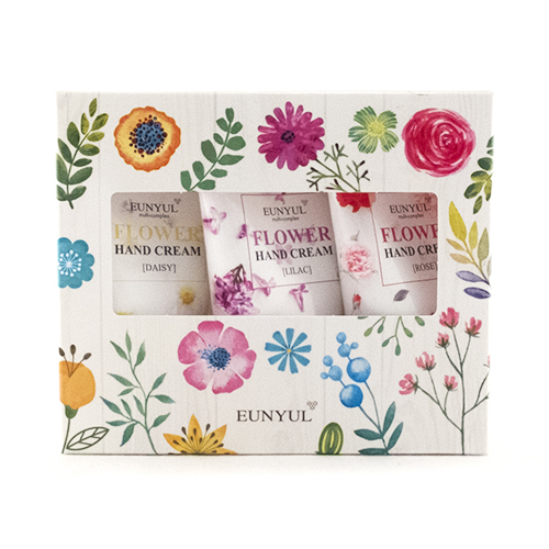 Набор цветочных кремов для рук Eunyul Flower Hand Cream 3 Set