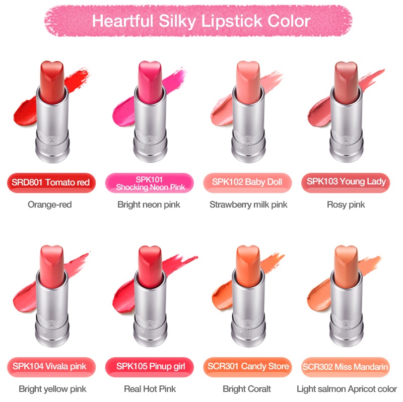 Holika Holika Heartfull Silky Lipstick