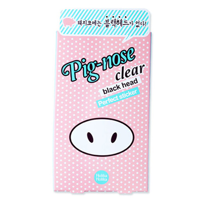 Очищающие полоски для носа набор (10 шт.) &quot;Пиг-ноуз&quot; Holika Holika Pignose Clear Black Head Perfect Sticker Set