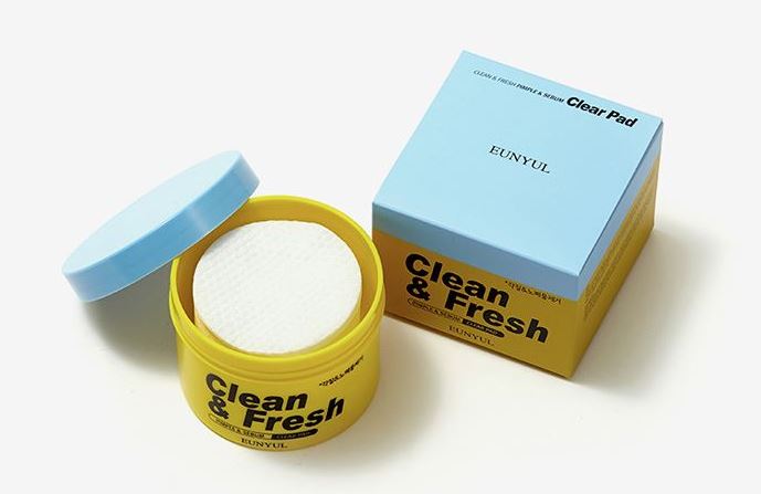 Eunyul Clean &amp; Fresh Pimple &amp; Sebum Clear Pad