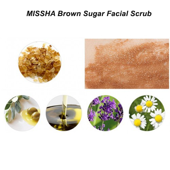 Missha Brown Sugar Facial Scrub