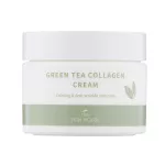 Успокаивающий крем с коллагеном и зелёным чаем  The Skin House Green Tea Collagen Cream