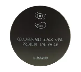 Патчи для глаз с коллагеном и муцином чёрной улитки  L.Sanic Collagen and Black Snail Premium Eye Patch