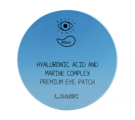 Патчи для глаз с гиалуроновой кислотой и экстрактами водорослей L.Sanic Hyaluronic Acid And Marine Complex Premium Eye Patch
