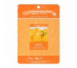 Тканевая маска с лимоном  MJ Care Essence Mask Lemon