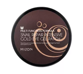 Гидрогелевые патчи с муцином улитки  Mizon Snail Repair Intensive Gold Eye Gel Patch