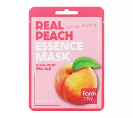 Тканевая маска с персиком  FarmStay Real Peach Essence Mask