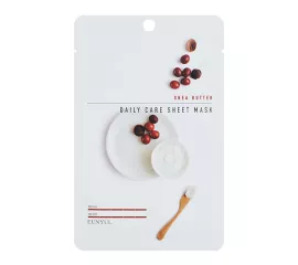 Тканевая маска с маслом ши  EUNYUL Shea Butter Daily Care Sheet Mask