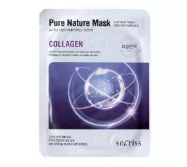 Тканевая маска с коллагеном  Anskin Secriss Pure Nature Collagen Mask Pack