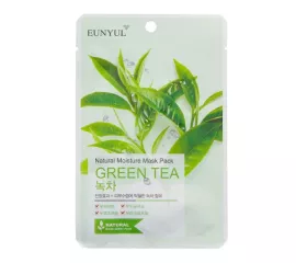 Тканевая маска с зелёным чаем  Eunyul Natural Moisture Mask Pack Green Tea