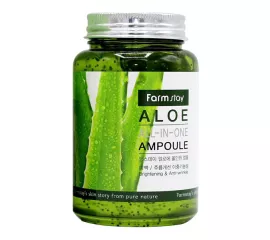 Ампульная сыворотка для лица с алоэ FarmStay Aloe All-In One Ampoule