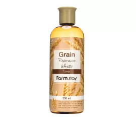 Питательный тонер с экстрактом пшеничных отрубей  FarmStay Grain Premium White Toner
