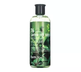 Тонер с зелёным чаем  FarmStay Green Tea Seed Premium Moisture Toner