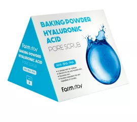 Скраб для лица с содой FarmStay Baking Powder Hyaluronic Acid Pore Scrub