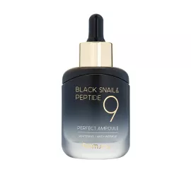 Ампульная сыворотка с пептидами  FarmStay Black Snail & Peptide 9 Perfect Ampoule