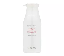 Гель для душа с экстрактом гибискуса The Saem Love Hawaii Body & Soul Body Wash