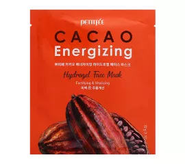 Гидрогелевая маска с экстрактом какао бобов Petitfee Cacao Energizing Hydrogel Face Mask