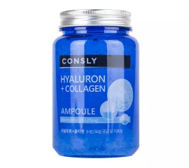 Сыворотка с гиалуроновой кислотой и коллагеном Consly Hyaluronic Acid & Collagen All-in-One Ampoule
