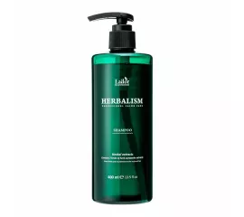 Слабокислотный травяной шампунь для жирных волос Lador Herbalism Shampoo