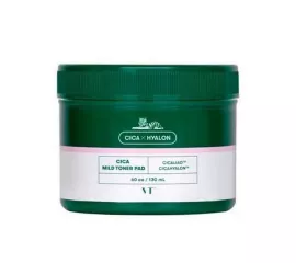 Восстанавливающие пады с центеллой азиатской  VT Cosmetics Cica Mild Toner Pad
