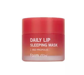 Маска для губ с прополисом FarmStay Daily Lip Sleeping Mask Red Propolis