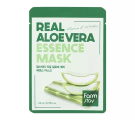 Тканевая маска с алоэ FarmStay Real Aloe Vera Essence Mask
