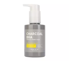 Очищающая пузырьковая маска с древесным углем SOME BY MI Charcoal BHA Pore Clay Bubble Mask