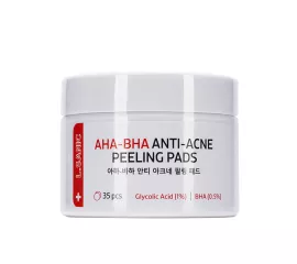 Отшелушивающие пады с AHA и BHA кислотами  L.Sanic AHA-BHA Anti-Acne Peeling Pads