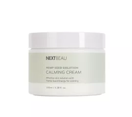 Успокаивающий крем с маслом конопли  NEXTBEAU Hemp Seed Solution Calming Cream