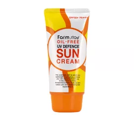 Солнцезащитный крем на безмасляной основе&nbsp;SPF50+ PA+++ FarmStay Oil-Free UV Defence Sun Cream SPF50+ PA+++