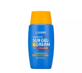 Солнцезащитный гель-крем с гиалуроновой кислотой SPF 50/PA++++&nbsp; L.Sanic Sun Expert Hyaluronic Acid Waterproof Cooling Sun Gel-Cream SPF 50/PA++++