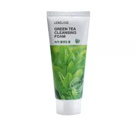 Очищающая пенка для лица с зеленым чаем, 100 мл Lebelage Natural Green Tea Cleansing Foam