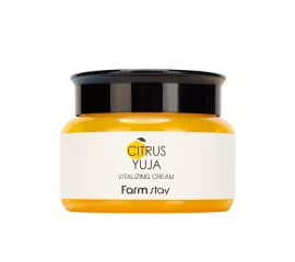 Освежающий крем для лица с экстрактом юдзу FarmStay Citrus Yuja Vitalizing Cream