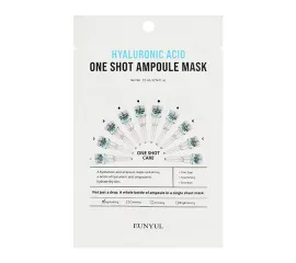 Увлажняющая тканевая маска с гиалуроновой кислотой EUNYUL Hyaluronic Acid One Shot Ampoule Mask
