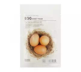 Тканевая маска для сужения пор TENZERO Solution Firming Egg Sheet Mask