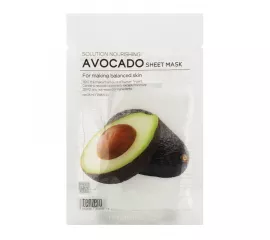 Тканевая маска с экстрактом авокадо TENZERO Solution Nourishing Avocado Sheet Mask
