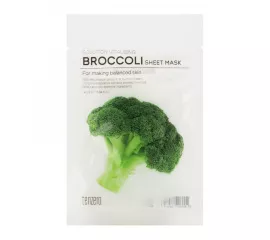 Тканевая маска с экстрактом брокколи TENZERO Solution Vitalizing Broccoli Sheet Mask