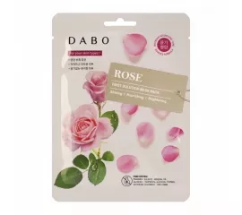 Тканевая маска для лица с экстрактом розы DABO First Solution Mask Pack Rose