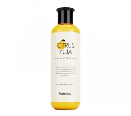 Освежающая эмульсия для лица с экстрактом юдзу FarmStay Citrus Yuja Vitalizing Emulsion