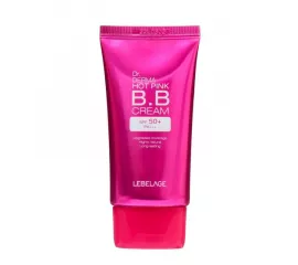 ВВ-крем с экстрактом розы LEBELAGE Dr.Derma Hot Pink B.B Cream SPF50+ PA+++