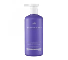 Фиолетовый оттеночный шампунь для нейтрализации желтизны Lador Anti Yellow Shampoo
