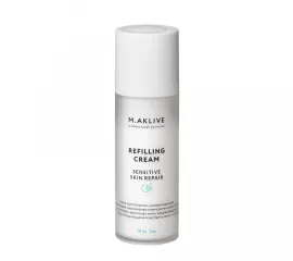 Легкий напитывающий крем "Восстановление чувствительной кожи" M.Aklive Refilling Cream Sensitive Skin Repair